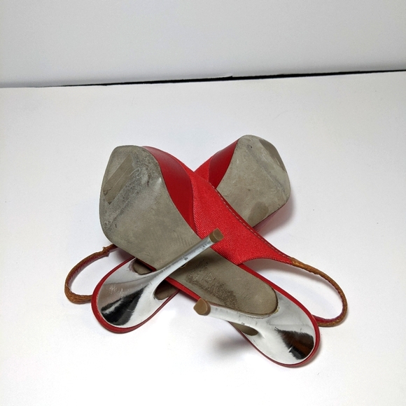 Sergio Rossi platform heels. Women's size 6.5 - Picture 9 of 11